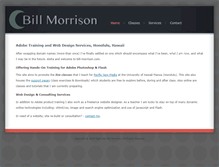 Tablet Screenshot of bill-morrison.com